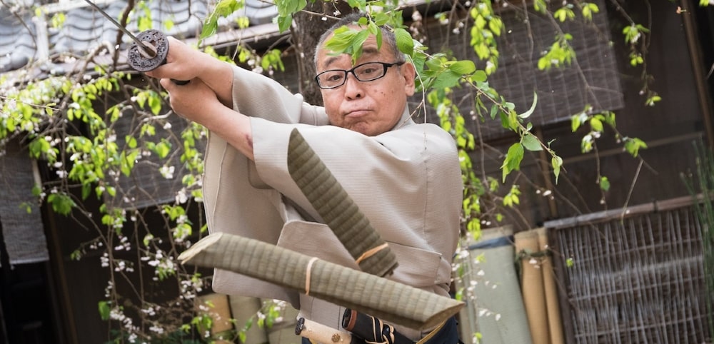 Tameshigiri con una katana