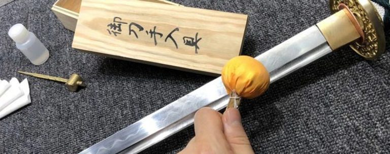 Manutenzione della katana