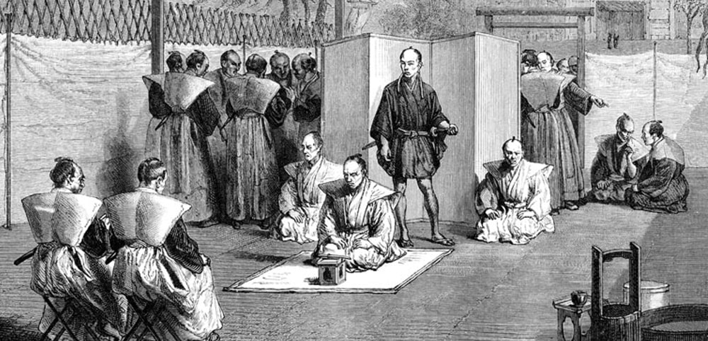 Il seppuku nella storia giapponese