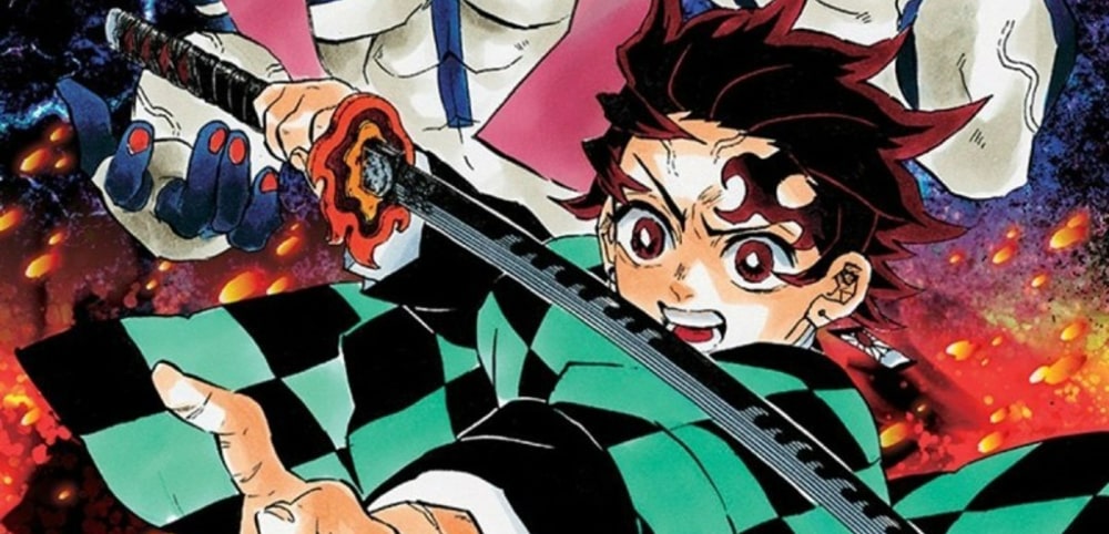 Tanjiro e la sua spada Nichirin