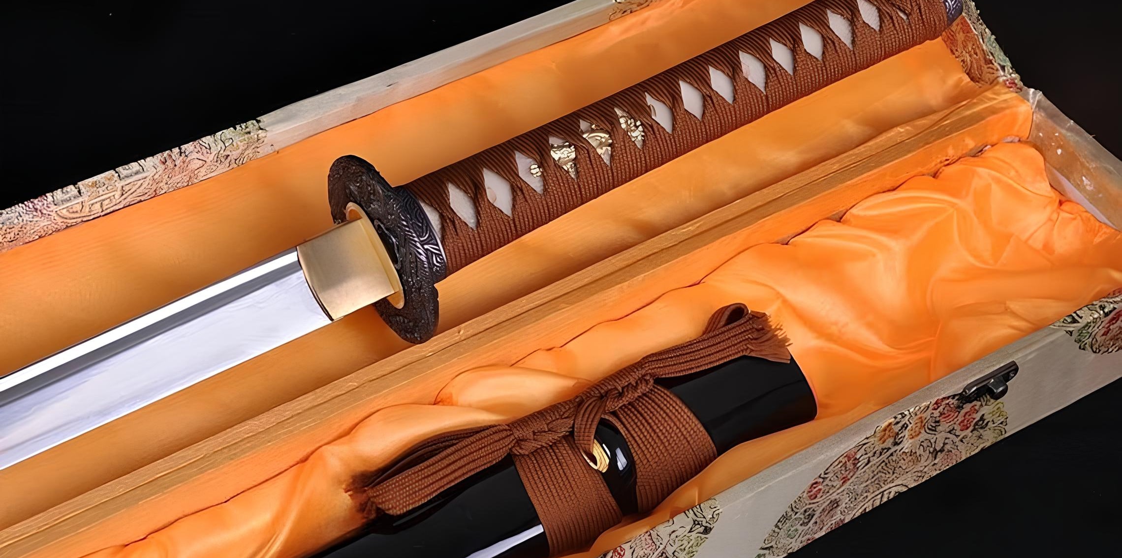 Lama di katana personalizzata con incisione