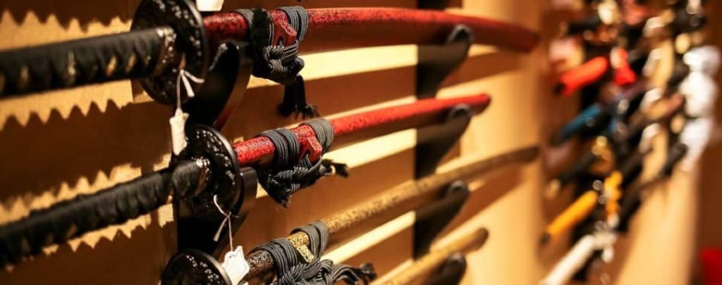 Acquisto di una katana