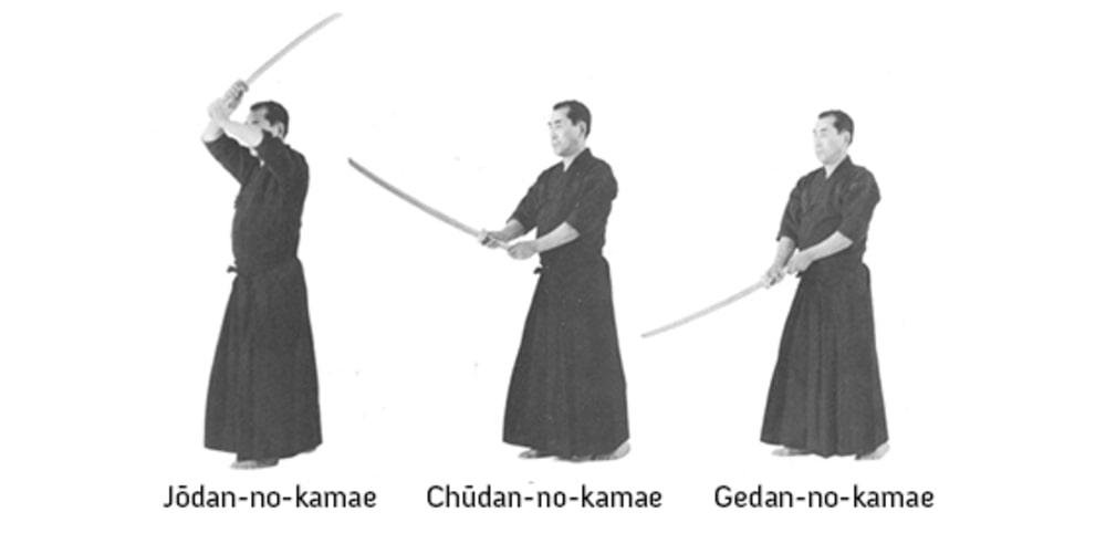 Postura e kamae nello studio della spada