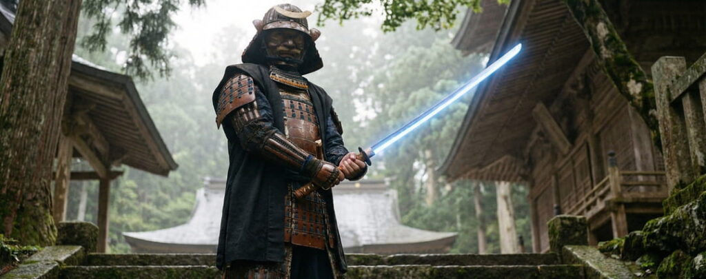 Katana e spade laser di Star Wars